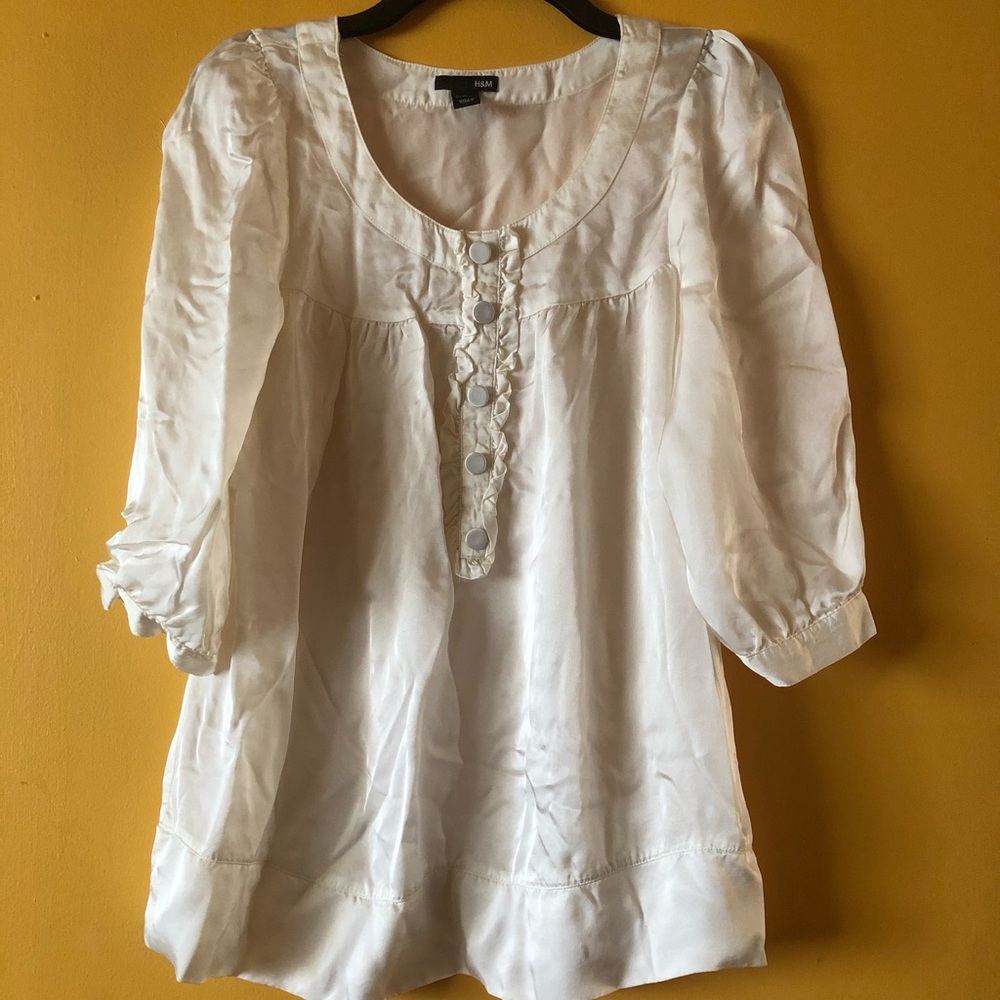 Lovely ivory top from H&M